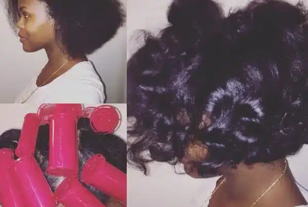 hot rollers curlynikki natural hair